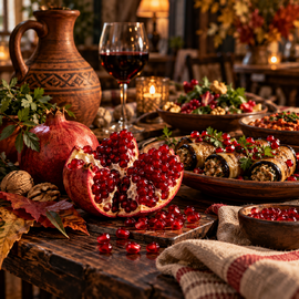 Гранат — яркий вкус грузинской осени